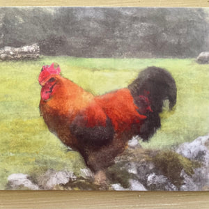 Celtic Farm Art Folding Notecard Set - Irish Farm Animal Card Set of 5