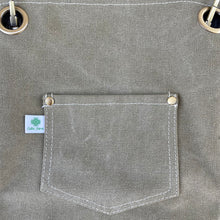 Load image into Gallery viewer, Gardening Apron - Waxed Canvas Apron with Pockets