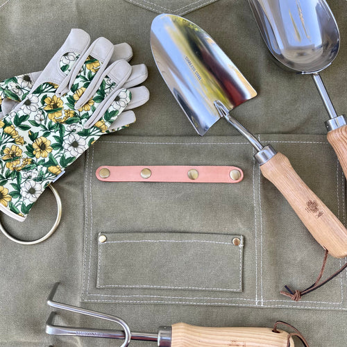 Gardening Gift Box - The Gardener's Kit - Apron, Hand Tools and Gloves