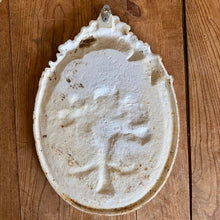 Load image into Gallery viewer, Antique Iron Flower Plaque |Wall Hanging - The Celtic Farm