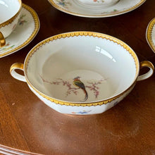 Load image into Gallery viewer, French Limoges Haviland Eden Soup Bowls & Plate Setting - The Celtic Farm
