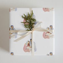 Load image into Gallery viewer, He is Born Wrapping Paper by CGB - The Celtic Farm