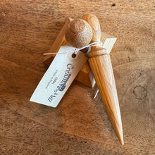 Load image into Gallery viewer, Small Dibbler & Square Pot Tamper Set - The Celtic Farm