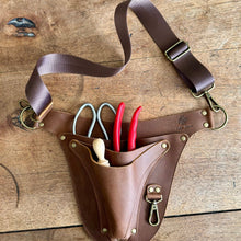 Load image into Gallery viewer, Ultimate Leather Garden Tool Belt & Holder - Extra Rivet Reinforced, Master Gardener Designed - The Celtic Farm