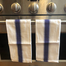 Load image into Gallery viewer, large kitchen towels made of high quality herringbone cotton
