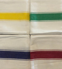 Load image into Gallery viewer, striped french country kitchen cotton towels
