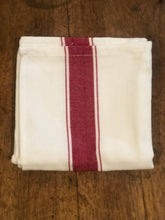 Load image into Gallery viewer, 4 Color Striped Cotton Kitchen Towel Set - High Weight Cotton Dish Towel Set with Herringbone Weave