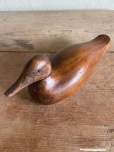Load image into Gallery viewer, Vintage Wood Duck Decoy