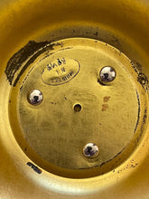 Load image into Gallery viewer, Belgian Metal Painted Floral Bowl (Footed)