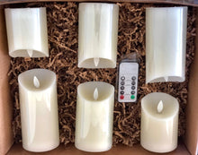 Load image into Gallery viewer, Flameless Candles with Remote - 6 Candles and Remote