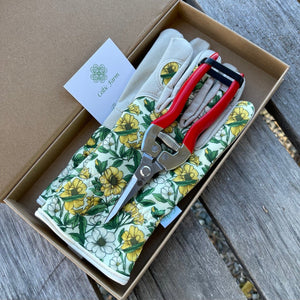 Garden Gift Box - Gloves and Needle Snips - The Celtic Farm