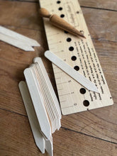 Load image into Gallery viewer, Garden Gift Set - Maple Seed and Bed Ruler, Dibblers, Pot Tamper and Markers - The Celtic Farm