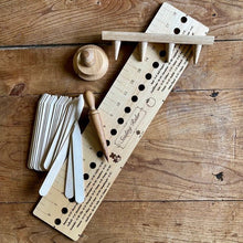 Load image into Gallery viewer, Garden Gift Set - Maple Seed and Bed Ruler, Dibblers, Pot Tamper and Markers - The Celtic Farm