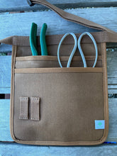 Load image into Gallery viewer, Garden Tool Belt - Waxed Canvas for Gardening - The Celtic Farm