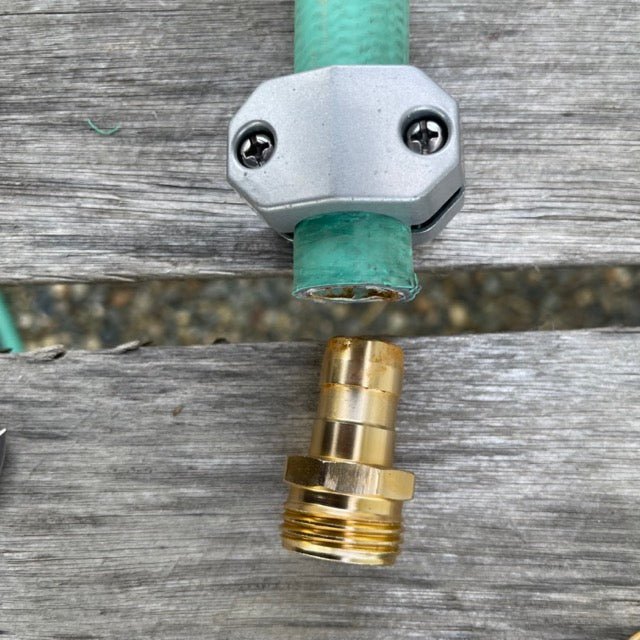 Rierdge 6 Sets 1/2" Garden Hose Repair Kit Hose Connector Water Hose Connector Hose Extension
