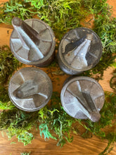 Load image into Gallery viewer, Reclaimed Solid Brass Fence Finials (Set of 4) - Vintage Fence Toppers - The Celtic Farm