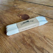 Load image into Gallery viewer, Seed & Plant Labels - Natural Birch Wood - The Celtic Farm