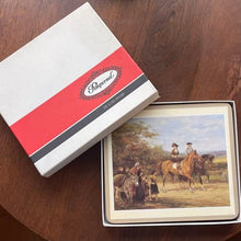 Load image into Gallery viewer, Vintage English Equestrian Placemats - Pimpernel "Riding Out" - The Celtic Farm