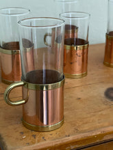 Load image into Gallery viewer, Vintage Irish Coffee Set with Copper - Buechler Copper and Brass - The Celtic Farm