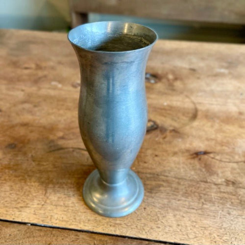 Vintage Pewter Vase - The Celtic Farm