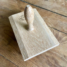 Load image into Gallery viewer, Wood Dibbler for Seed Trays & Beds- Multiple Seed Hole Maker - The Celtic Farm