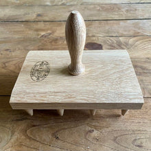 Load image into Gallery viewer, Wood Dibbler for Seed Trays & Beds- Multiple Seed Hole Maker - The Celtic Farm