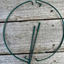 Load image into Gallery viewer, 24" Plant Hoops – 8 - Piece Green Metal Plant Support Stake Kit for Garden Plants, Flowers &amp; Vegetables - The Celtic Farm