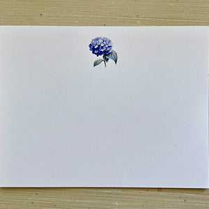 Boxed Hydrangea Flower Stationery - Note Cards and Envelopes (10)