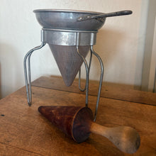 Load image into Gallery viewer, Vintage Aluminum Tomato Sieve