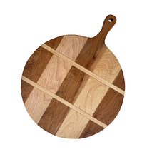 Load image into Gallery viewer, Best Charcuterie Board - Vintage Style Round Maple French Breadboard - The Celtic Farm