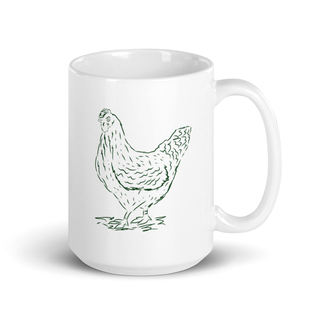 Farm Animal Mugs - Hen - The Celtic Farm