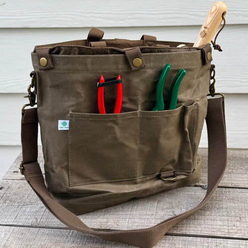 Gardener's Multipurpose Shoulder Bag | For Tools, the Market or Harvest - The Celtic Farm
