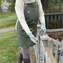 Load image into Gallery viewer, Gardening Apron - Waxed Canvas Apron with Pockets - The Celtic Farm