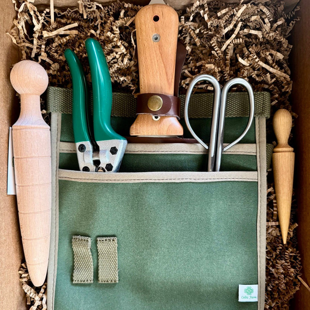 Gardening Gift Box - Complete Classic Tool Kit - The Celtic Farm