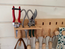 Load image into Gallery viewer, Maple Blade &amp; Pruner Shelf – Modular Wall System Accessory - The Celtic Farm
