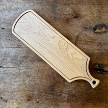 Load image into Gallery viewer, Personalized Charcuterie Board – Handcrafted Maple or Walnut Serving Board with Monogram