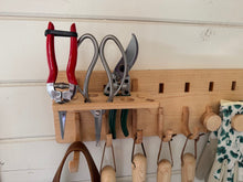 Load image into Gallery viewer, Maple Garden Tool Organizer – Starter Kit - The Celtic Farm
