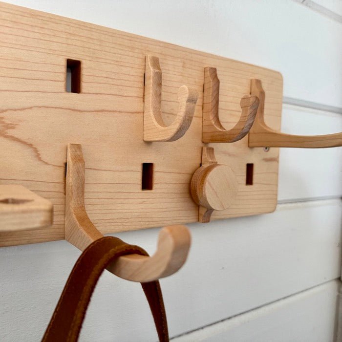 Maple Long Hooks (Set of 2) - Modular Wall System – The Celtic Farm