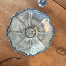 Load image into Gallery viewer, Vintage Pewter Candlestick Holders