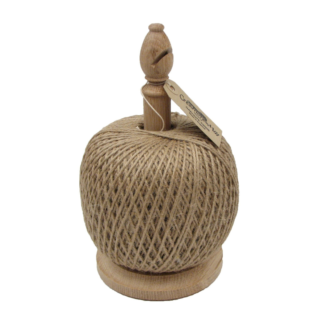 Oak Bishop Twine Tidy with Cutter and Twine (Made in Britain) - The Celtic Farm