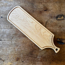Load image into Gallery viewer, Personalized Charcuterie Board – Handcrafted Maple or Walnut Serving Board with Monogram - The Celtic Farm