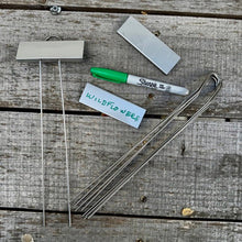 Load image into Gallery viewer, Stainless Plant &amp; Garden Markers - The Celtic Farm