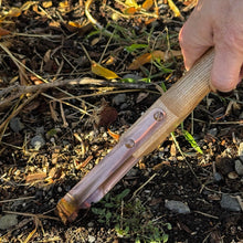 Load image into Gallery viewer, The Celtic Farm Copper Hoop Weeder — Oak Handle. - The Celtic Farm