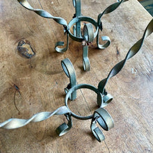 Load image into Gallery viewer, Unique Vintage Loop Candle Holders - The Celtic Farm