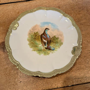 Vintage Bavarian Bird Plate - The Celtic Farm