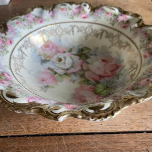 Vintage Floral Bowl - Made in Germany - The Celtic Farm