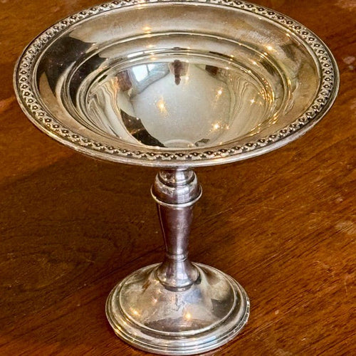 Vintage Silver Compote | Rogers Sterling - The Celtic Farm