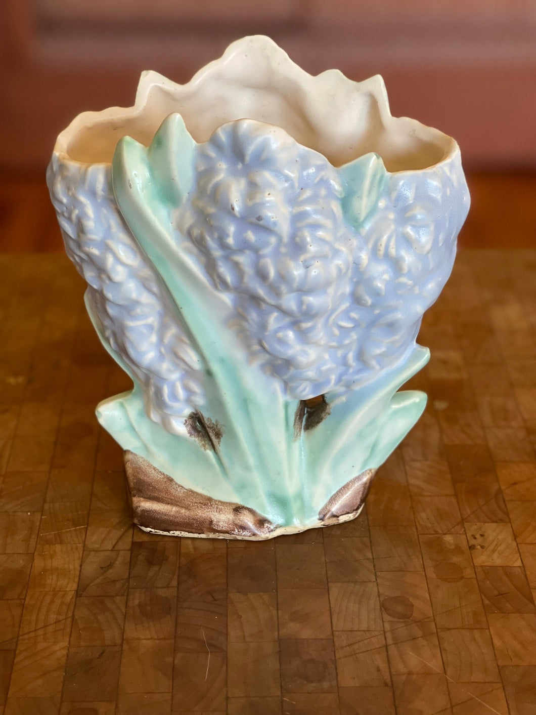 1950's McCoy Hyacinth Pottery Vase