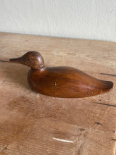 Load image into Gallery viewer, Vintage Wood Duck Decoy