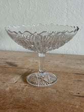 Load image into Gallery viewer, Vintage Glass Footed Compote